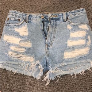 Abercrombie and Fitch jean shorts